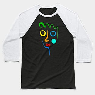 face Baseball T-Shirt